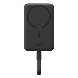 Baseus Magnetic Mini MagSafe 10000mAh 30W maitinimo blokas su įmontuotu USB-C laidu – juodas + Baseus Simple Series USB-...