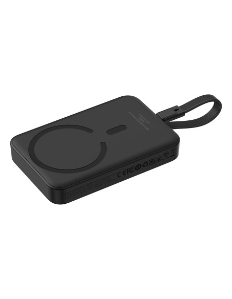 Baseus Magnetic Mini MagSafe 10000mAh 30W maitinimo blokas su įmontuotu USB-C laidu – juodas + Baseus Simple Series USB-... Baseus Magnetic Mini MagSafe 10000mAh 30W maitinimo blokas su įmontuotu USB-C laidu – juodas + Baseus Simple Series USB-...