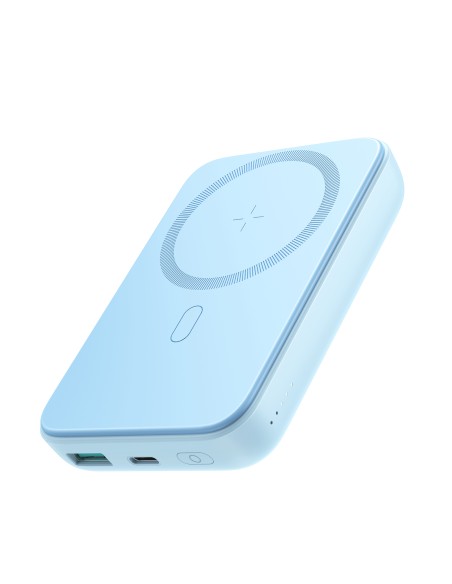Joyroom JR-W020 20W 10000mAh MagSafe Powerbank + USB-A - USB-C 0,25 m laidas - šviesiai mėlynas Joyroom JR-W020 20W 10000mAh MagSafe Powerbank + USB-A - USB-C 0,25 m laidas - šviesiai mėlynas