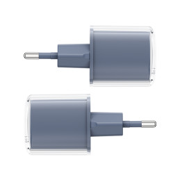 Acefast A53 PD 30W GaN USB-C įkroviklis su ekranu - pilkas
