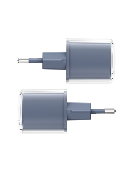 Acefast A53 PD 30W GaN USB-C įkroviklis su ekranu - pilkas