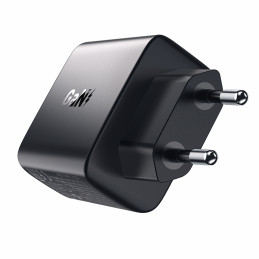 Acefast A57 PD 35W GaN įkroviklis 2 x USB-A + USB-C su 3 prievadais - juodas