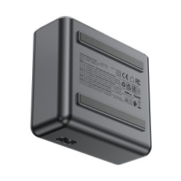 Acefast Z4 PD 218W GaN 3 x USB-C + USB-A daugiafunkcis adapteris su 4 prievadais – pilka