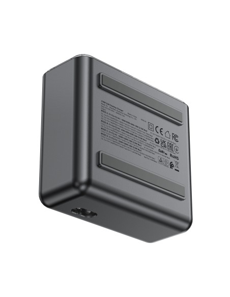Acefast Z4 PD 218W GaN 3 x USB-C + USB-A daugiafunkcis adapteris su 4 prievadais – pilka Acefast Z4 PD 218W GaN 3 x USB-C + USB-A daugiafunkcis adapteris su 4 prievadais – pilka