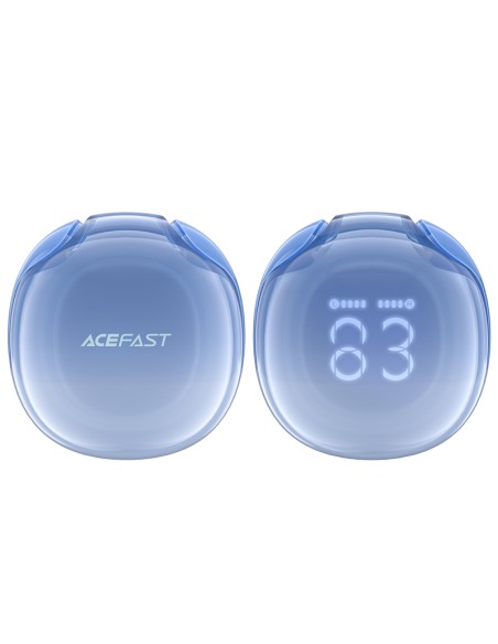 Acefast T9 Bluetooth 5.3 į ausis įdedamos belaidės ausinės – mėlynos spalvos Acefast T9 Bluetooth 5.3 į ausis įdedamos belaidės ausinės – mėlynos spalvos