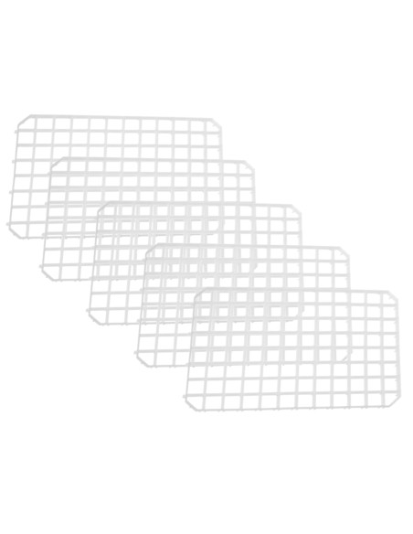 Barinės grotelės stiklinėms džiovinti ir stiklinių rinkinys 5 vnt - Hendi 597958