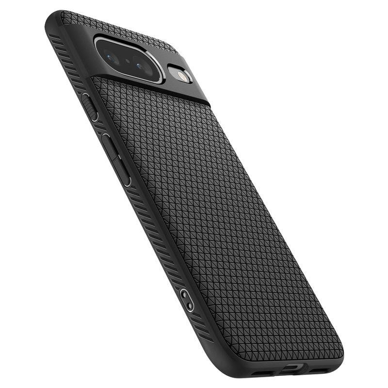 Spigen Liquid Air dėklas, skirtas Google Pixel 8 – matinė juoda