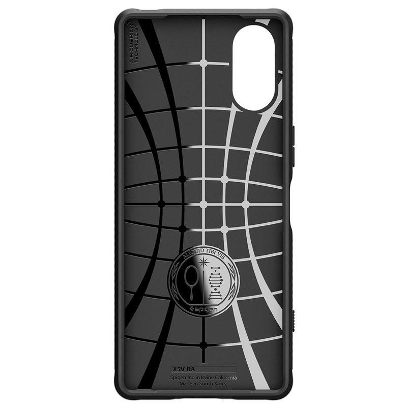 Spigen Rugged Armor dėklas, skirtas Sony Xperia 5 V - matinė juoda