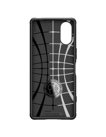 Spigen Rugged Armor dėklas, skirtas Sony Xperia 5 V - matinė juoda Spigen Rugged Armor dėklas, skirtas Sony Xperia 5 V - matinė juoda