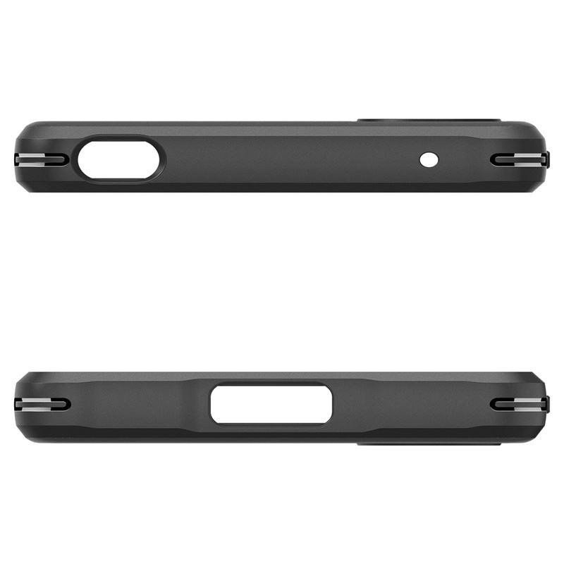 Spigen Rugged Armor dėklas, skirtas Sony Xperia 5 V - matinė juoda