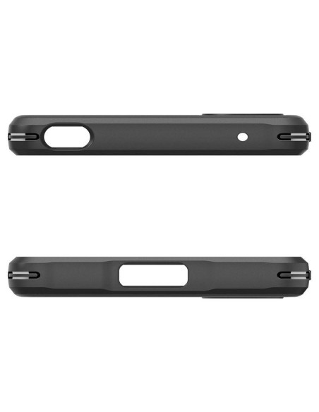 Spigen Rugged Armor dėklas, skirtas Sony Xperia 5 V - matinė juoda Spigen Rugged Armor dėklas, skirtas Sony Xperia 5 V - matinė juoda