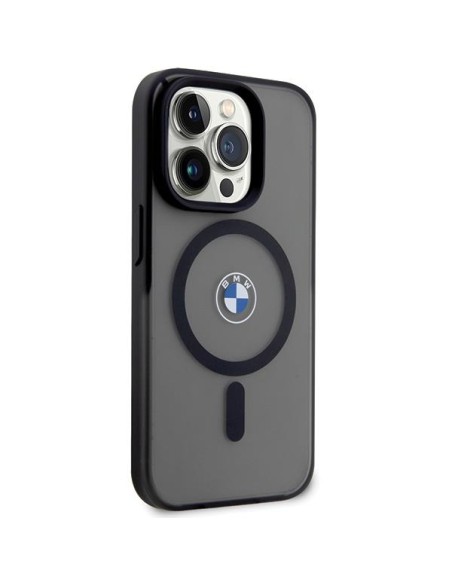 BMW IML Signature MagSafe dėklas iPhone 15 Pro - juodas BMW IML Signature MagSafe dėklas iPhone 15 Pro - juodas