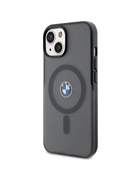 BMW IML Signature MagSafe dėklas iPhone 15 - juodas BMW IML Signature MagSafe dėklas iPhone 15 - juodas