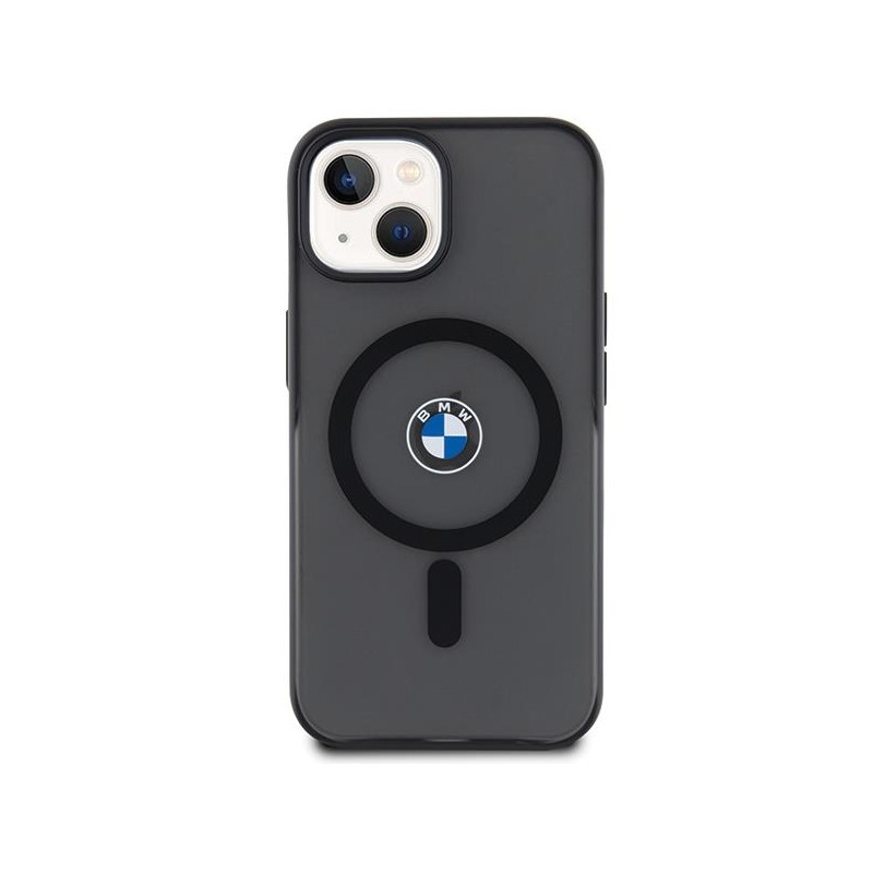 BMW IML Signature MagSafe dėklas iPhone 15 - juodas