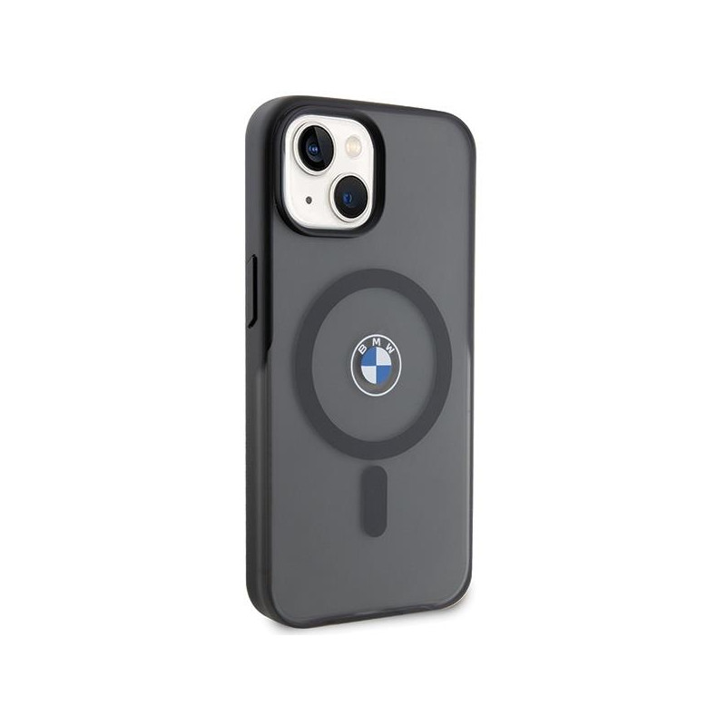 BMW IML Signature MagSafe dėklas iPhone 15 - juodas