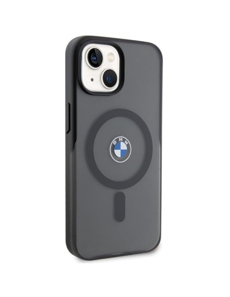 BMW IML Signature MagSafe dėklas iPhone 15 - juodas BMW IML Signature MagSafe dėklas iPhone 15 - juodas