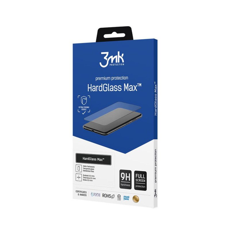 9H 3mk HardGlass Max™ stiklas, skirtas Samsung Galaxy A24 4G / A25 5G 9H 3mk HardGlass Max™ stiklas, skirtas Samsung Galaxy A24 4G / A25 5G
