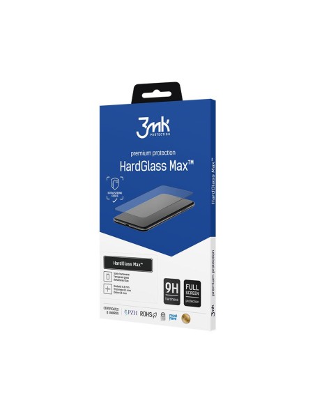 9H 3mk HardGlass Max™ stiklas ant Samsung Galaxy Z Fold 5 (priekyje)