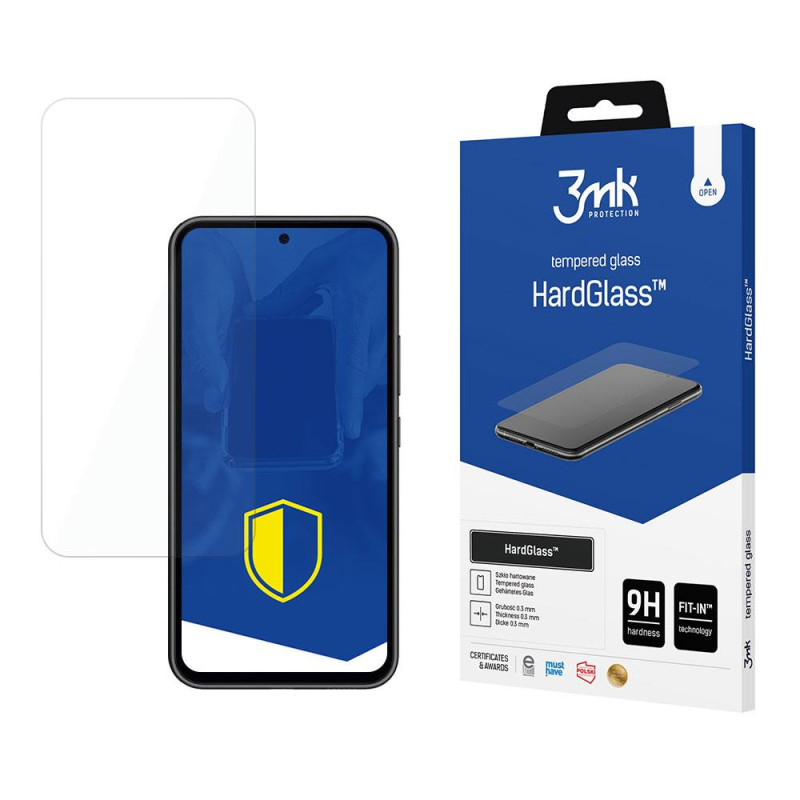 9H 3mk HardGlass™ stiklas, skirtas Samsung Galaxy A54 5G