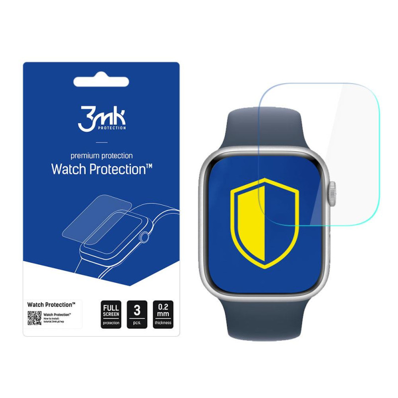 3mk Watch Protection™ v. ARC+ apsauginė folija, skirta Apple Watch 9 45 mm 3mk Watch Protection™ v. ARC+ apsauginė folija, skirta Apple Watch 9 45 mm