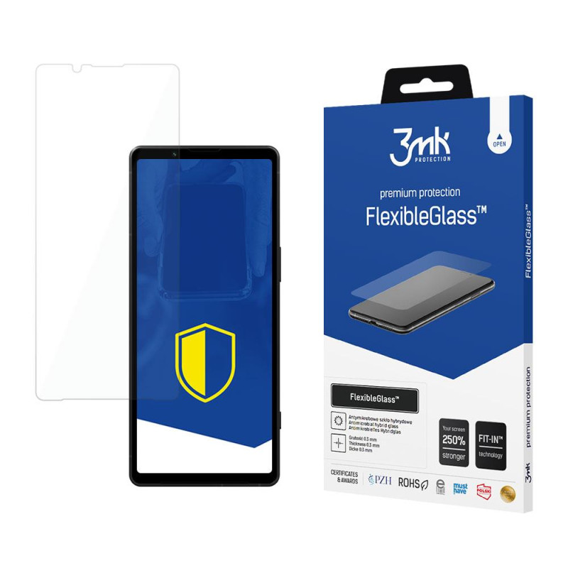3mk FlexibleGlass™ hibridinis stiklas, skirtas Sony Xperia 5 V