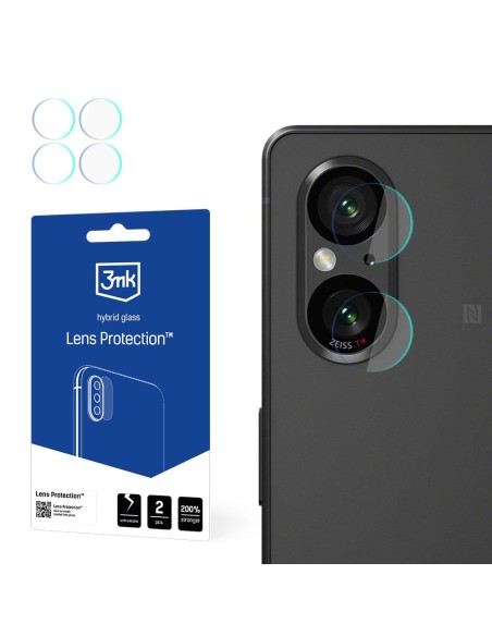 3mk Lens Protection™ hibridinis fotoaparato stiklas, skirtas Sony Xperia 5 V