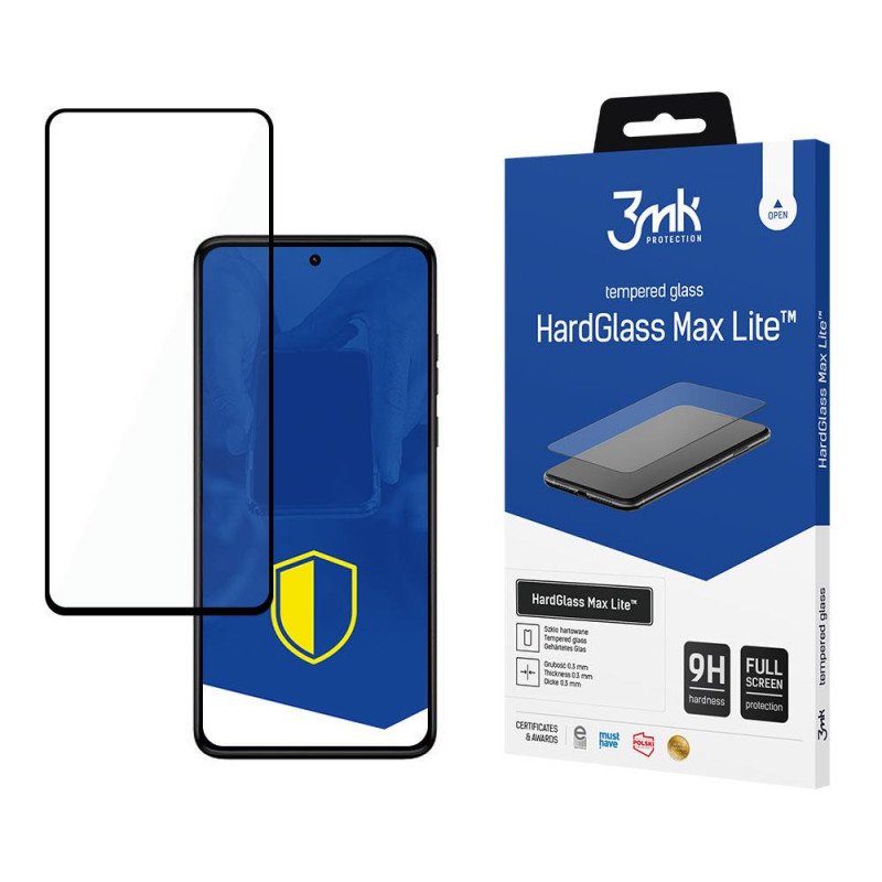 9H 3mk HardGlass Max Lite™ stiklas, skirtas Motorola Moto G84 5G