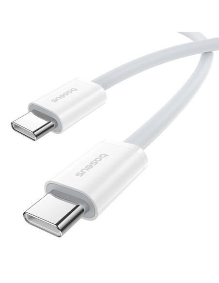 „Baseus Superior Series ll“ USB-C – USB-C 30 W 480 Mb/ s laidas, 1 m – baltas „Baseus Superior Series ll“ USB-C – USB-C 30 W 480 Mb/ s laidas, 1 m – baltas