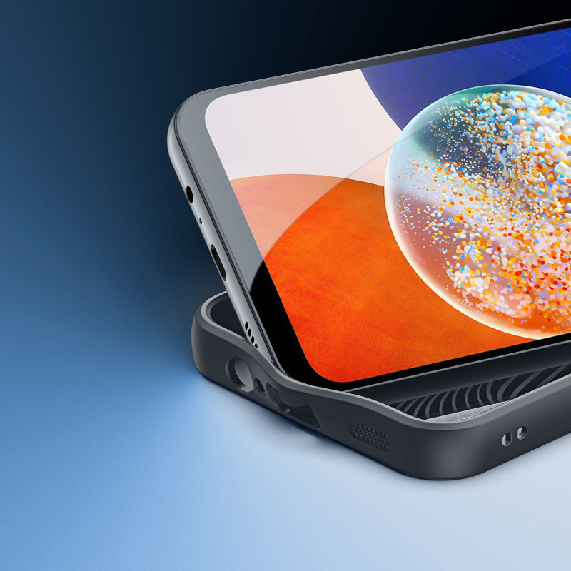 Dux Ducis Aimo šarvuotas dėklas Samsung A15 - juodas