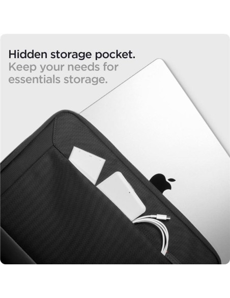 Spigen Klasdan Pouch KD100 skirtas 15-16" nešiojamam kompiuteriui - juodas Spigen Klasdan Pouch KD100 skirtas 15-16" nešiojamam kompiuteriui - juodas