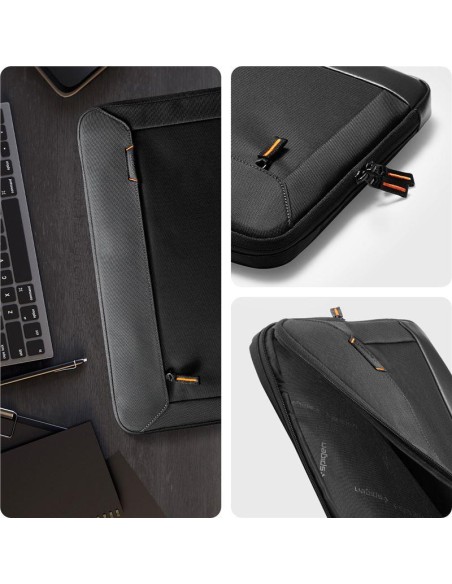 Spigen Klasdan Pouch KD100 skirtas 15-16" nešiojamam kompiuteriui - juodas Spigen Klasdan Pouch KD100 skirtas 15-16" nešiojamam kompiuteriui - juodas