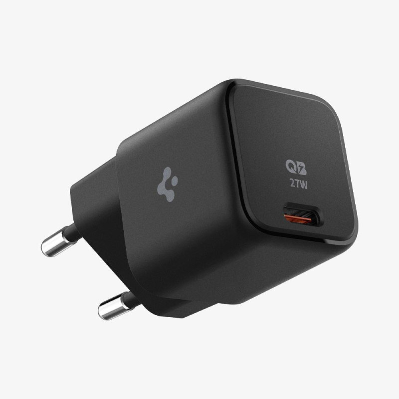 Spigen ArcStation PE2103 UBS-C PD 27W sieninis įkroviklis - juodas