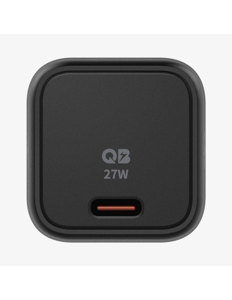 Spigen ArcStation PE2103 UBS-C PD 27W sieninis įkroviklis - juodas Spigen ArcStation PE2103 UBS-C PD 27W sieninis įkroviklis - juodas