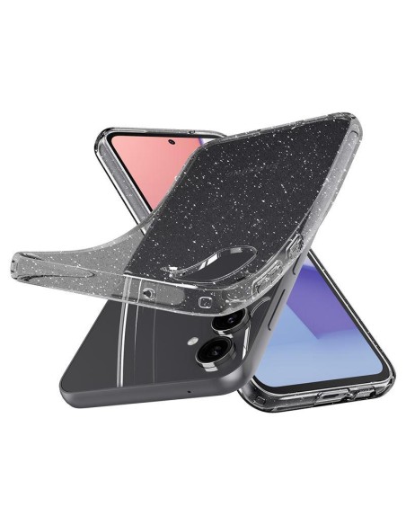 Spigen Skystųjų kristalų dėklas Samsung Galaxy S23 FE - skaidrus ir blizgantis