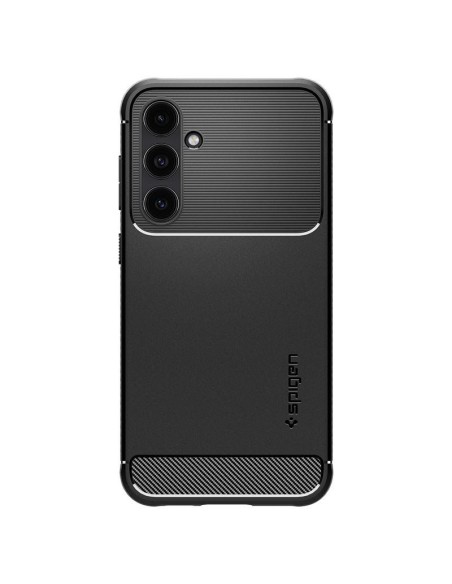 Spigen Rugged Armor dėklas, skirtas Samsung Galaxy S23 FE - matinė juoda Spigen Rugged Armor dėklas, skirtas Samsung Galaxy S23 FE - matinė juoda