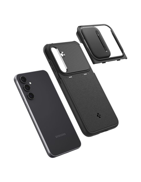 Spigen Optik Armor dėklas Samsung Galaxy S23 FE - juodas Spigen Optik Armor dėklas Samsung Galaxy S23 FE - juodas