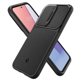 Spigen Optik Armor dėklas Samsung Galaxy S23 FE - juodas