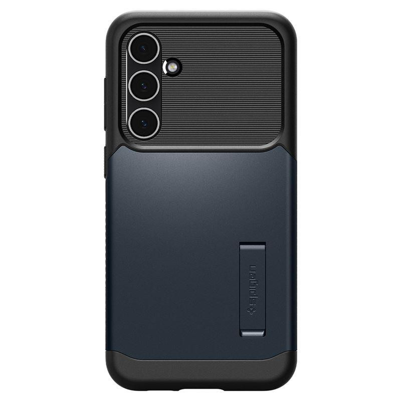 Spigen Slim Armor dėklas, skirtas Samsung Galaxy S23 FE - tamsiai mėlynas