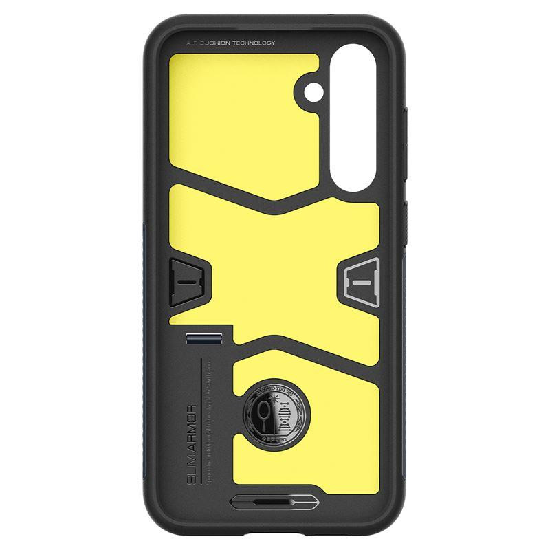 Spigen Slim Armor dėklas, skirtas Samsung Galaxy S23 FE - tamsiai mėlynas