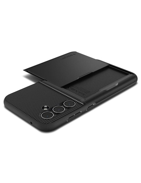 Spigen Slim Armor CS dėklas, skirtas Samsung Galaxy S23 FE - juodas