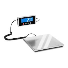 Platforminės pašto svarstyklės siuntoms 275x275mm maitinimas + baterijos 200kg / 100g