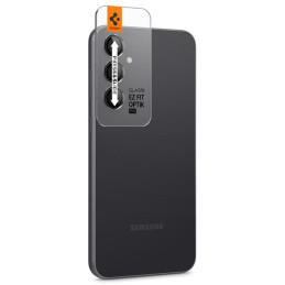 Spigen Glas.tR EZ Fit Optik Camera Protector Samsung Galaxy S23 FE - Juoda 2 vnt.