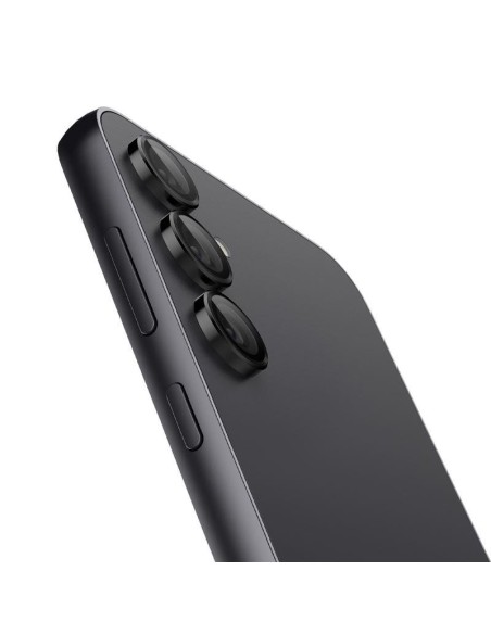 Spigen Glas.tR EZ Fit Optik Camera Protector Samsung Galaxy S23 FE - Juoda 2 vnt. Spigen Glas.tR EZ Fit Optik Camera Protector Samsung Galaxy S23 FE - Juoda 2 vnt.