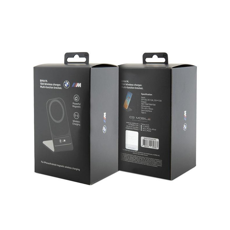 BMW M Edition MagSafe 15W indukcinis įkroviklis - juodas