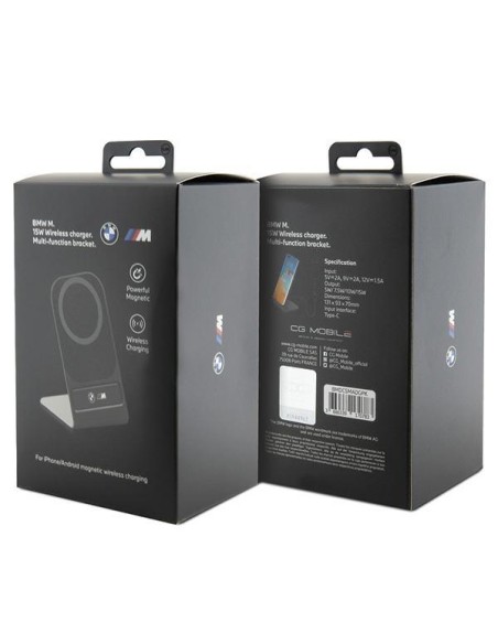 BMW M Edition MagSafe 15W indukcinis įkroviklis - juodas