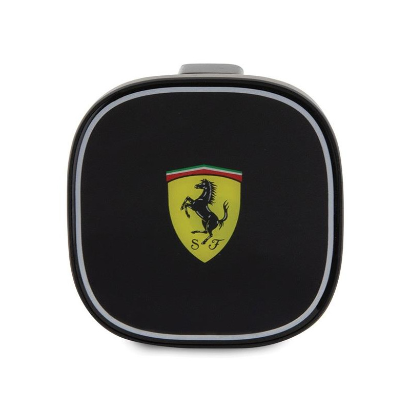 Ferrari 2023 Collection MagSafe 15W indukcinis automobilinis įkroviklis orlaidei - juodas