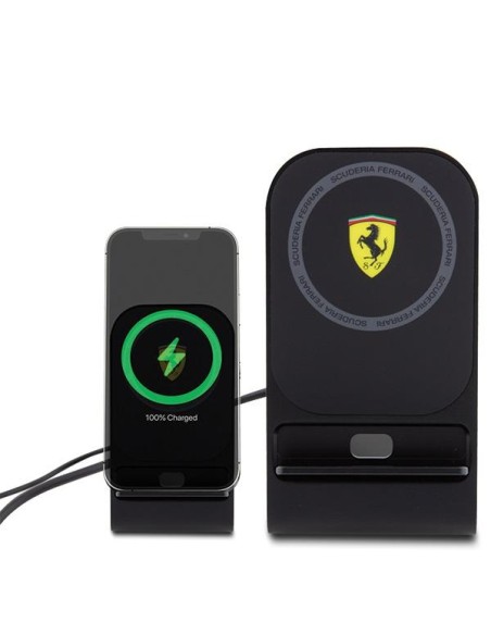 Ferrari 2023 Collection MagSafe 15W indukcinis įkroviklis - juodas