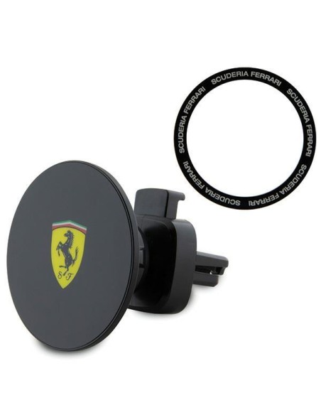 Ferrari 2023 Collection MagSafe magnetinis automobilio laikiklis orlaidei - juodas Ferrari 2023 Collection MagSafe magnetinis automobilio laikiklis orlaidei - juodas