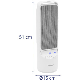 Elektrinis koloninis radiatorius su pulteliu 1200/2000 W