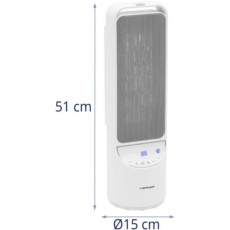 Elektrinis koloninis radiatorius su pulteliu 1200/2000 W